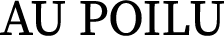 Au Poilu